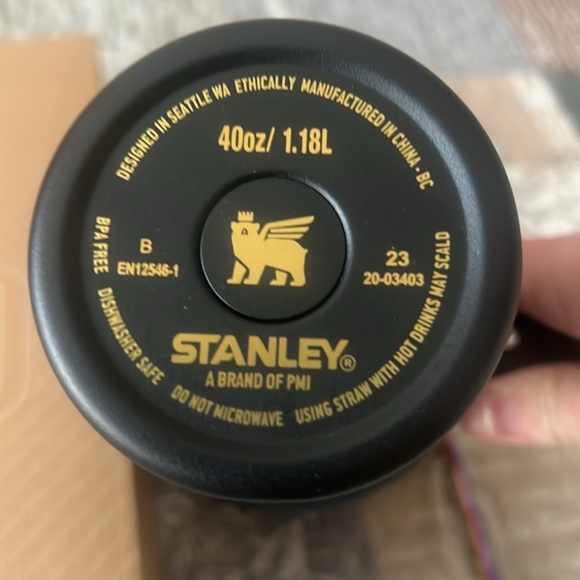 Stanley Black Tumbler with Multicolor Accents - Picture 8 of 8